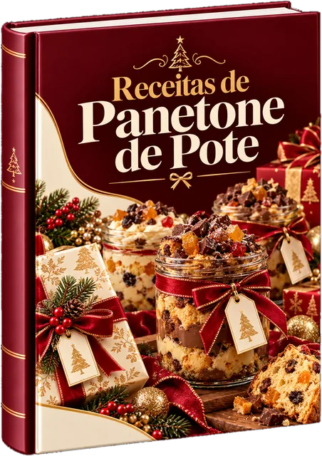 Capa do bônus Receitas de Panetone de Pote