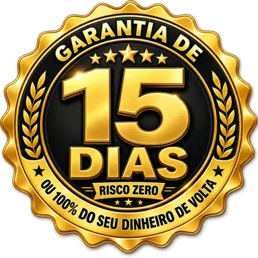 Selo de garantia de 15 dias